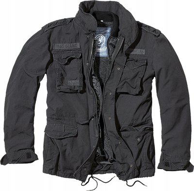 Куртка зимова чоловіча Brandit M65 Giant Black оригінал XXL 9716084922 фото