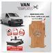 Подлга Mercedes Vito L1 короткий SWB (от 2014г) фанера защита кузова фургона MRVT-01 фото 4