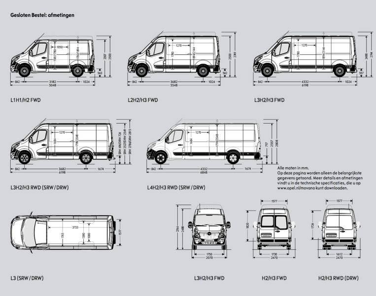 Пол Opel Movano L3 длинный LWB от 2010> влагостойкая фанера Movano-03 фото