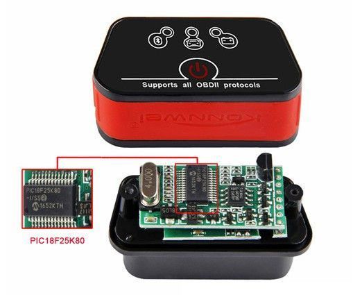 Автомобильный сканер KONNWEI ELM327 OBD2 Icar2 Bluetooth 32891042821 фото