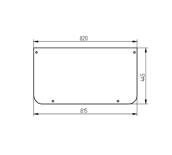 Скло переднє нижнє екскаватора Liebherr 900-944 LITRONIC, R912NS, R914-960, R924-645 2921 фото