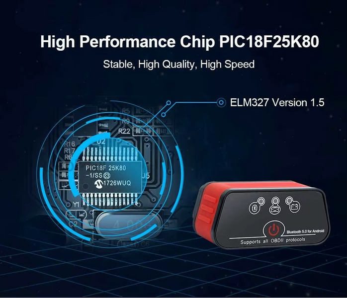 Автомобильный сканер KONNWEI ELM327 OBD2 Icar2 Bluetooth 32891042821 фото