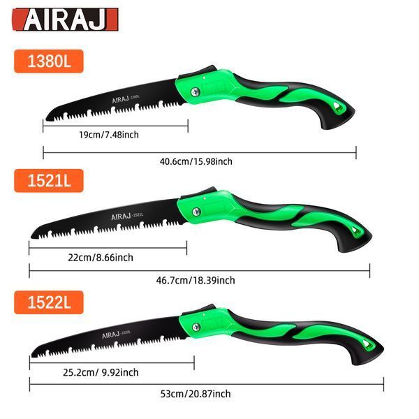 Пила складна AIRAJ SK7 530мм багатофункціональна ручна для роботи з деревом 1005006400306026 фото