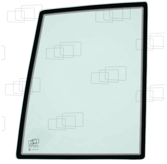 Скло дверне ліве верхнє міні екскаватор O&K RH1.17, RH1.29, RH1.35, RH1.48 3393 фото