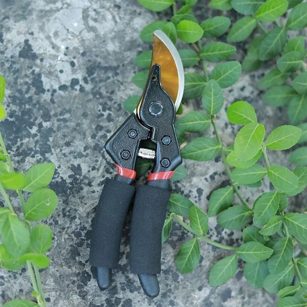 Секатор садовий для обрізки дерев та гілок 220 мм, високовуглецева сталь SK5 738894 фото