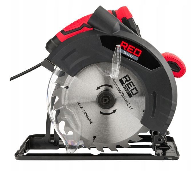 Ручна циркулярна пила Red Technic 2300 Вт (185 мм) 18023041875 фото