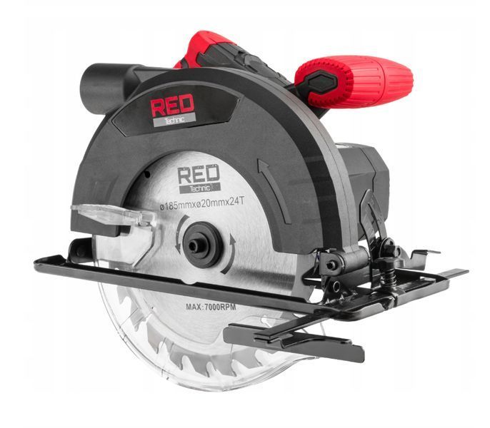 Ручна циркулярна пила Red Technic 2300 Вт (185 мм) 18023041875 фото