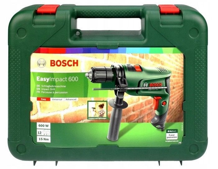 Перфоратор Bosch Easyimpact 600 230 В 600 Вт 13528937056 фото