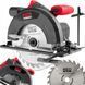 Ручна циркулярна пила Red Technic 2300 Вт (185 мм) 18023041875 фото 1