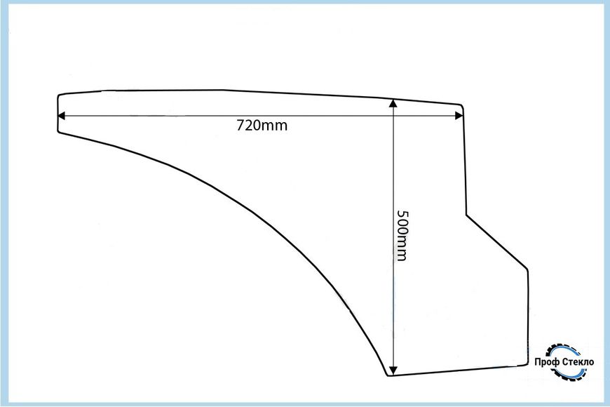 Стекло нижнее окно двери Fermec 750/760/860/865/965/960 Terex TX860 / TX960MF 760 / 860CASE 595 Super LE 8139300028 фото