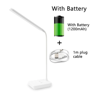 Настільна світлодіодна лампа з USB 2.5 Вт 3000-6000K 4000599043227 фото