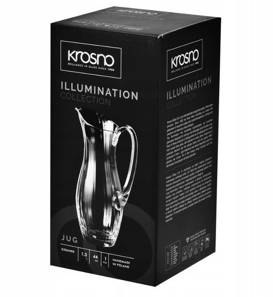 Графін KROSNO HANDMADE 1300 мл 7314326149 фото