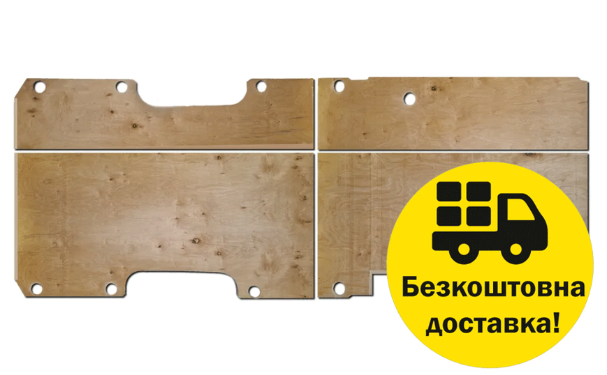 Пол Mercedes-Benz Sprinter W906 LWB (2006-2017) длинный L3 ФК фанера Sprinter-03 фото