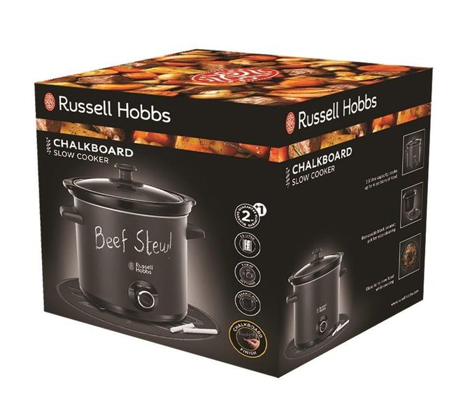 Медленноварка Russell Hobbs Chalkboard 24180-56 3.5 Л. 77327379860 фото