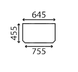 Скло переднє нижнє екскаватора John Deere 85D, 85G, Hitachi ZX85USB-5 4684423 фото 1