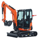 Скло бокове ліве міні екскаватор Kubota U27-4 RH418-46510 фото 2