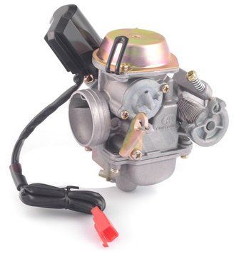 Карбюратор для скутерів з двигуном 4T GY6 125/150 ccm 24 мм 10524 фото