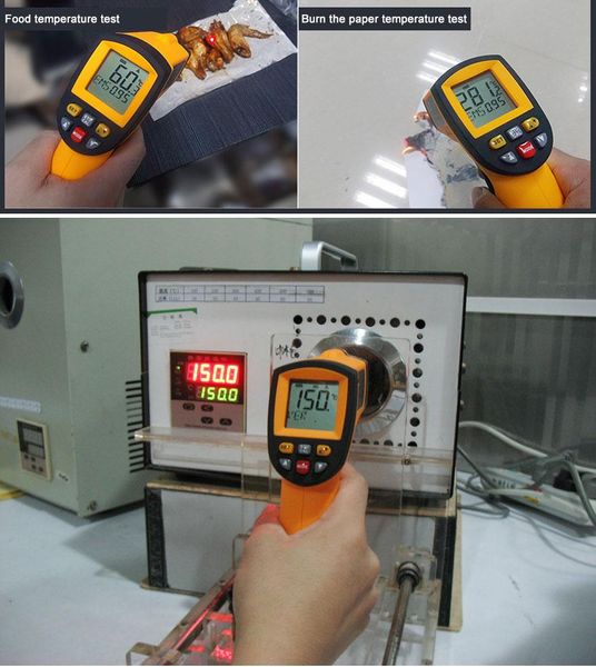 Промисловий термометр MG 700 (-50 ~ 750 ° C, два режими) 32949415983-1 фото