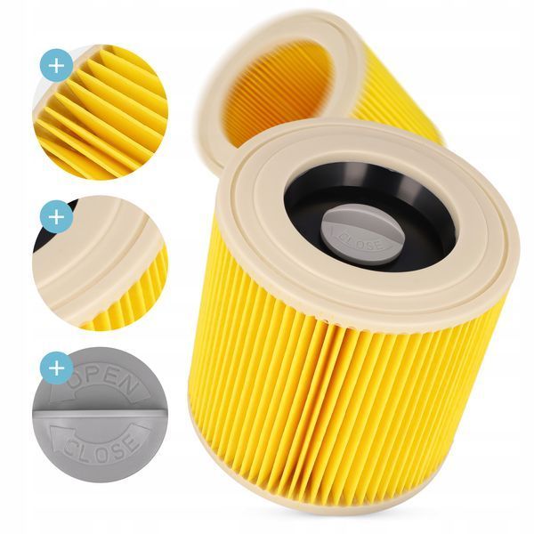 Фільтр порохотяга Karcher MV3 WD2 WD3 13160977713 фото