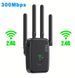 Підсилювач сигналу WiFi 2.4G 300 Мбіт/с, розширювач WiFi, маршрутизатор WPS 1005006412862805 фото 1