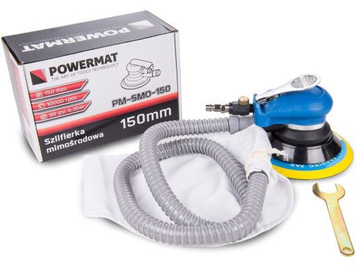 Пневматична шліфувальна машина Powermat PM-SMO-150P 7232961084 фото