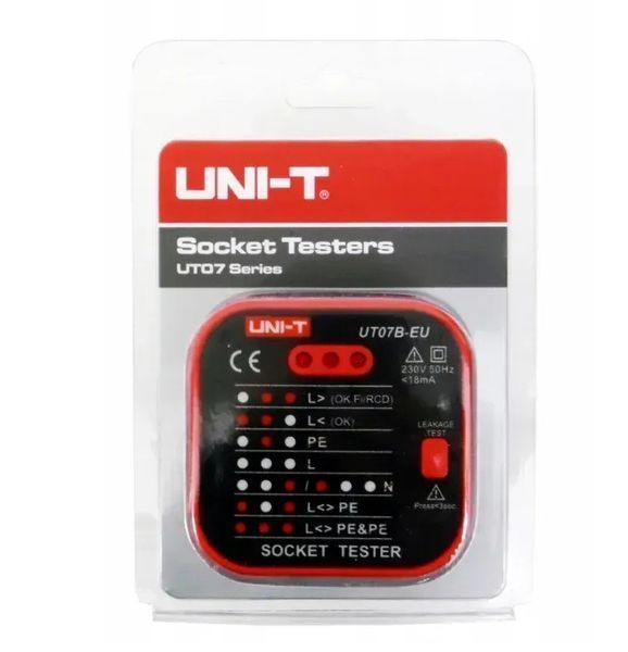 Мережевий тестер UNI-T UT07B-EU 230 В 15072967358 фото