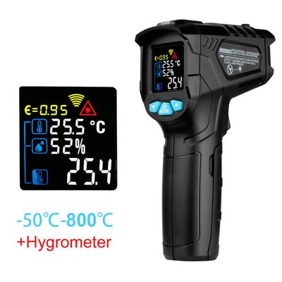 Промисловий термометр IR01D (-50 ~ 800 ° C, два режими) 32851052278-4 фото