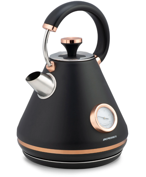 Чайник електричний бездротовий Berdsen BD-701 Electric Kettle Black 1.7 л 10865825992 фото