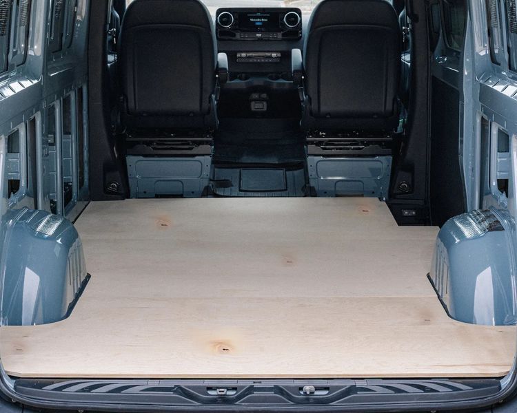 Пол Toyota Hiace L2 LWB длинный 2004-2019 влагостойкая фанера Hiace-02 фото