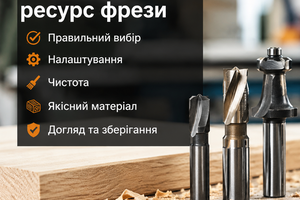Як продовжити ресурс фрези фото