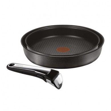 Набір сковорідок TEFAL EXPERTISE Ingenio 24/28см L65088 5768292124 фото