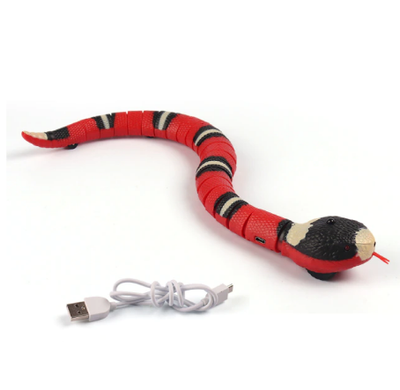 Інтерактивна іграшка для котів та кішок змія 1005003241526069 фото