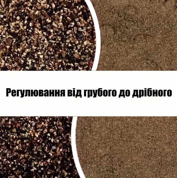 Набір електричних млинків для солі та перцю 2 шт. з нержавіючої сталі (автоматичні, з підсвічуванням та регулюванням помелу) 139930 фото