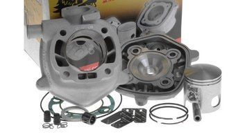 Цилиндр в сборе для скутеров 70 см3 Aprilia Benelli Malaguti MBK Yamaha Beta Italjet KTM 96686 фото