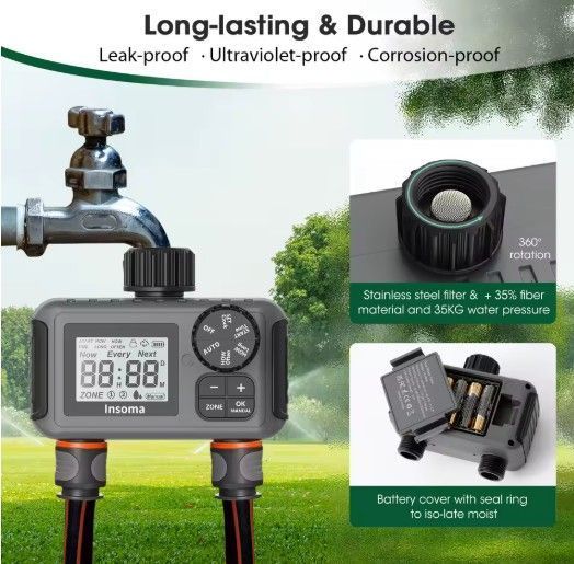 Система поливу Insoma Smart Irrigation з двома виходами 255176 фото