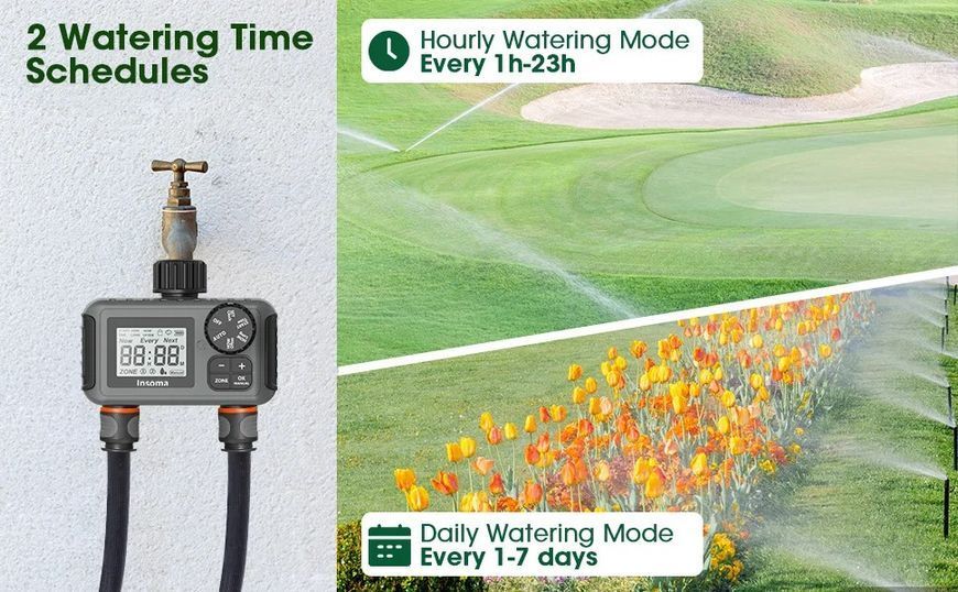 Система поливу Insoma Smart Irrigation з двома виходами 255176 фото