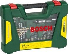 Набор сверл TiN и бит 91 элементов Bosch V-Line 2607017195 11342733786 фото