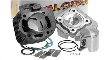 Цилиндр в сборе для скутеров 70 см3 Aprilia Benelli Benzer CPI Ferro Kingway Malaguti MBK Romet Yamaha 96690 фото