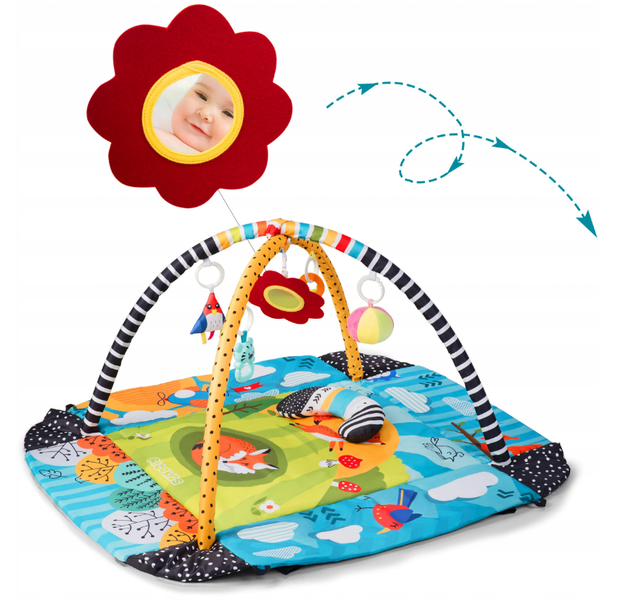 Килимок розвиваючий інтерактивний Ricokids Lisek 7317 9711496481 фото