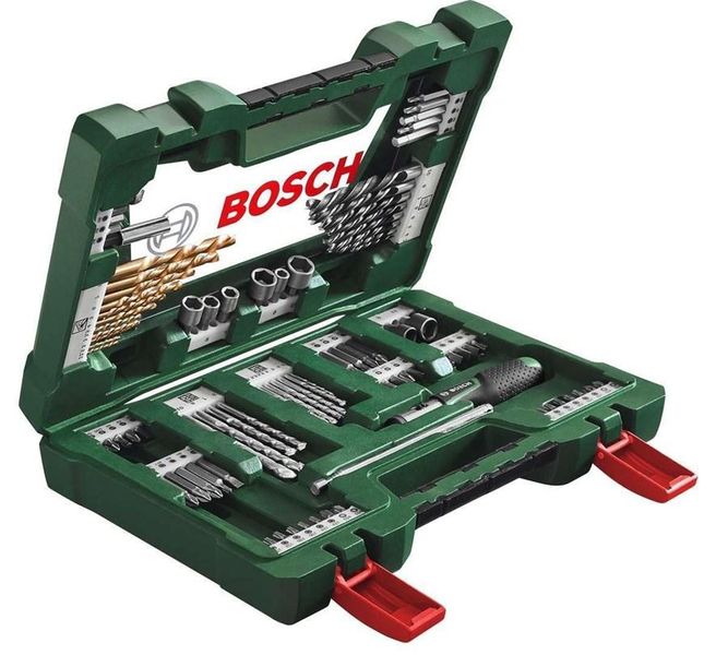 Набор сверл TiN и бит 91 элементов Bosch V-Line 2607017195 11342733786 фото