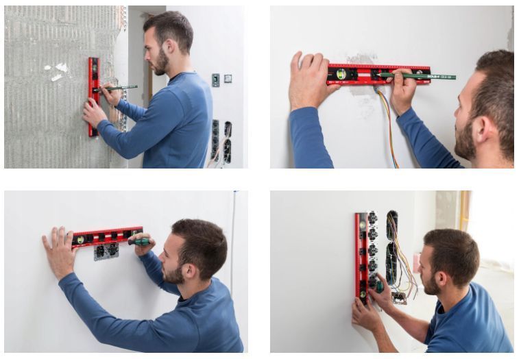Профессиональный уровень электрика SOLA Electric 400 мм, точность 0.5 мм/м 12504304270 фото