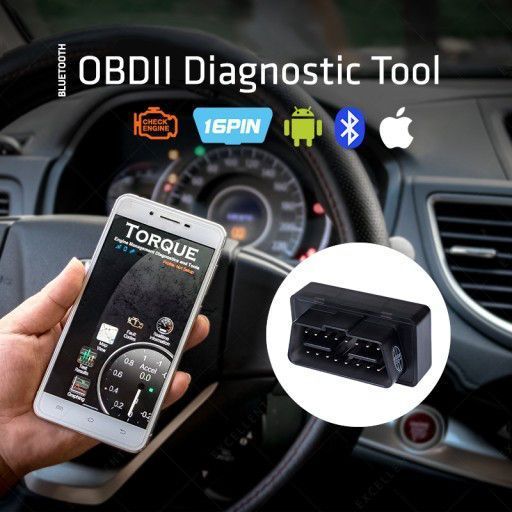 Автомобільний діагностичний сканер Maclean Energy MCE200 Bluetooth 4.0 OBDII Android IOS 7200827325 фото
