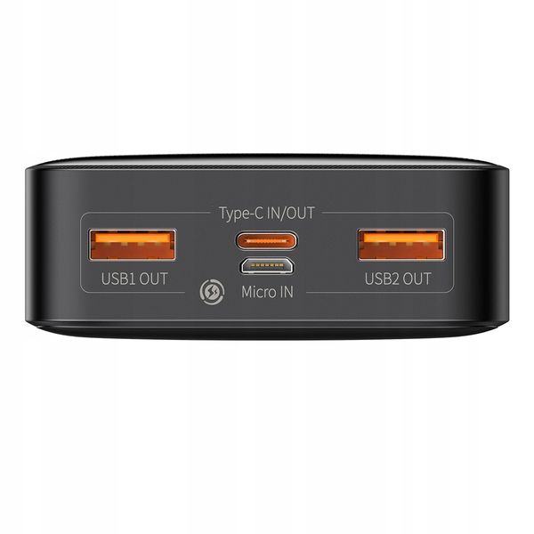 Повербанк BASEUS PPDML-M01 20000 мАч 2xUSB USB-C QC 3.0 PD 20 Вт 10794788369 фото