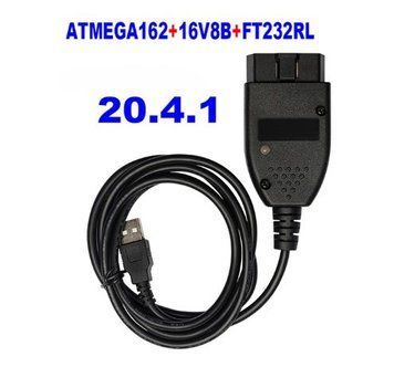 Автомобільний діагностичний сканер Atmega162 USB V2 20,4.1 OBDII 16pin + FT232RL 4000525437667 фото
