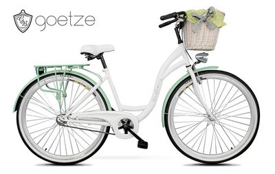 Жіночий міський велосипед GOETZE BLUEBERRY 28 + кошик 6061918440 фото