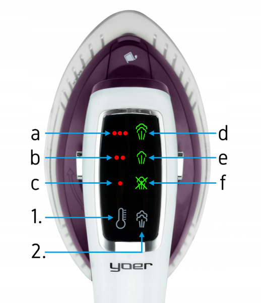 Отпариватель для одежды Yoer X-Smooth 1300 Вт 11722335873 фото