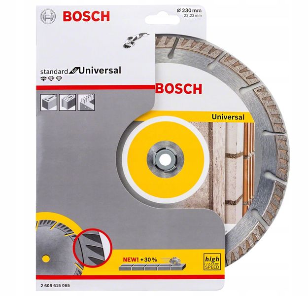 Диск діамантовий Bosch 2608615065 S4U 230мм 6693297650 фото