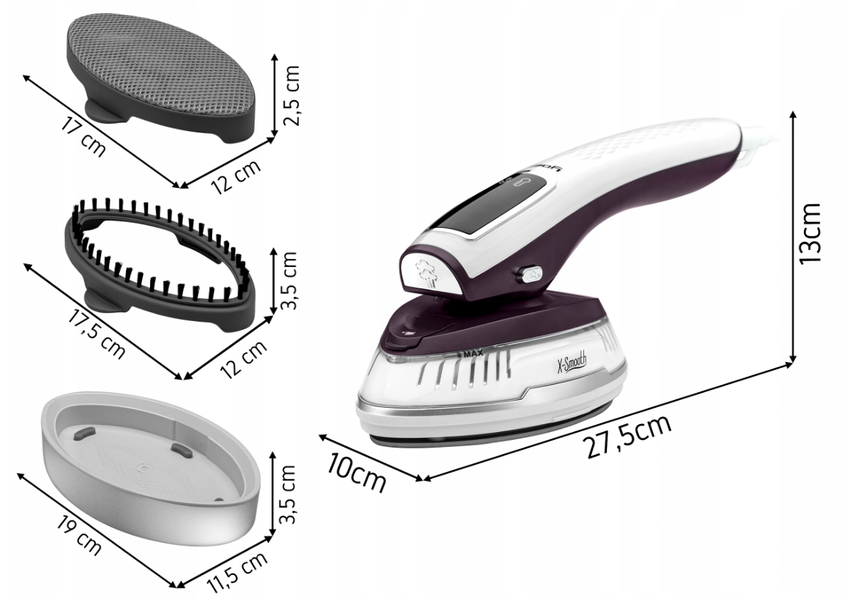 Отпариватель для одежды Yoer X-Smooth 1300 Вт 11722335873 фото