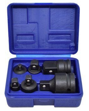 Набір ударних адаптерів Vorfal 1/2", 1/4", 3/8", 3/4", 6 шт. 18040018102 фото
