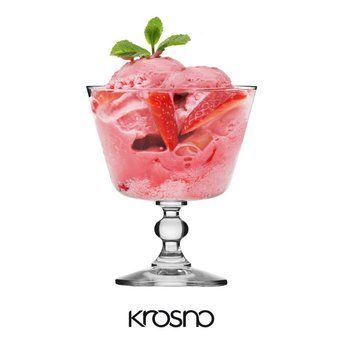 Набір креманок для десертів морозива Krista KROSNO 6 x 380 мл F540243038029500 фото